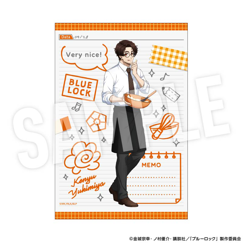 "Blue Lock" Postcard Set Study