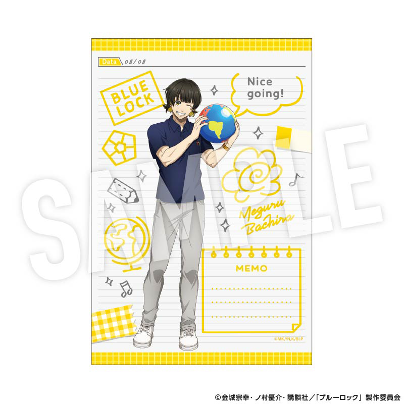 "Blue Lock" Postcard Set Study