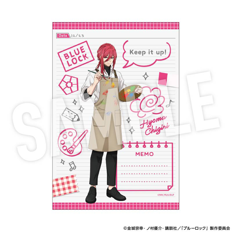 "Blue Lock" Postcard Set Study