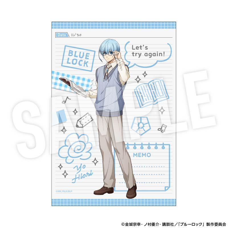 "Blue Lock" Postcard Set Study