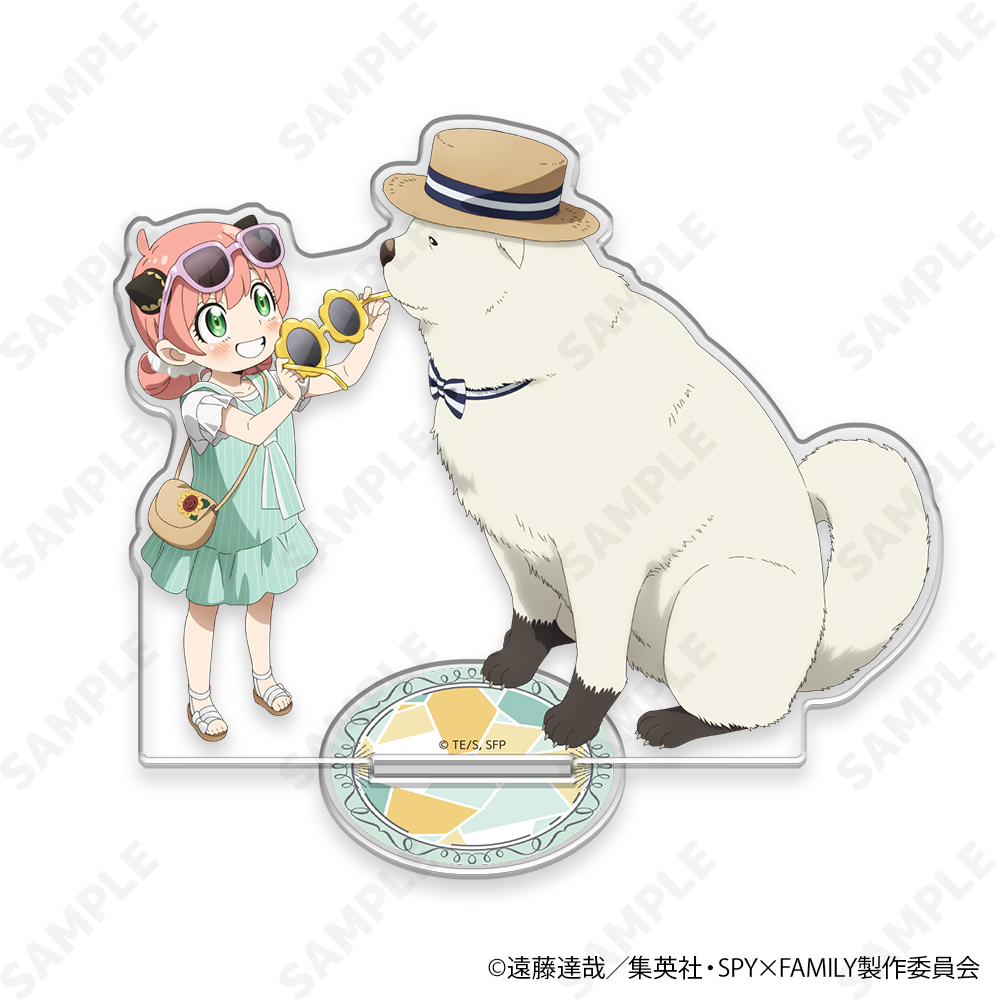 "SPY x FAMILY" Acrylic Stand 4 Anya & Bond (Summer Odekeke)