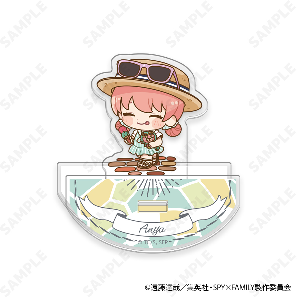 "SPY x FAMILY" Yuratsun Acrylic Stand Mini Character Ver. 1 Eating Around (Summer Odekeke)