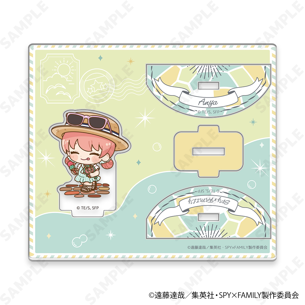 "SPY x FAMILY" Yuratsun Acrylic Stand Mini Character Ver. 1 Eating Around (Summer Odekeke)