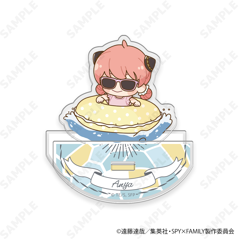 "SPY x FAMILY" Yuratsun Acrylic Stand Mini Character Ver. 2 Playing on the Beach (Summer Odekeke)