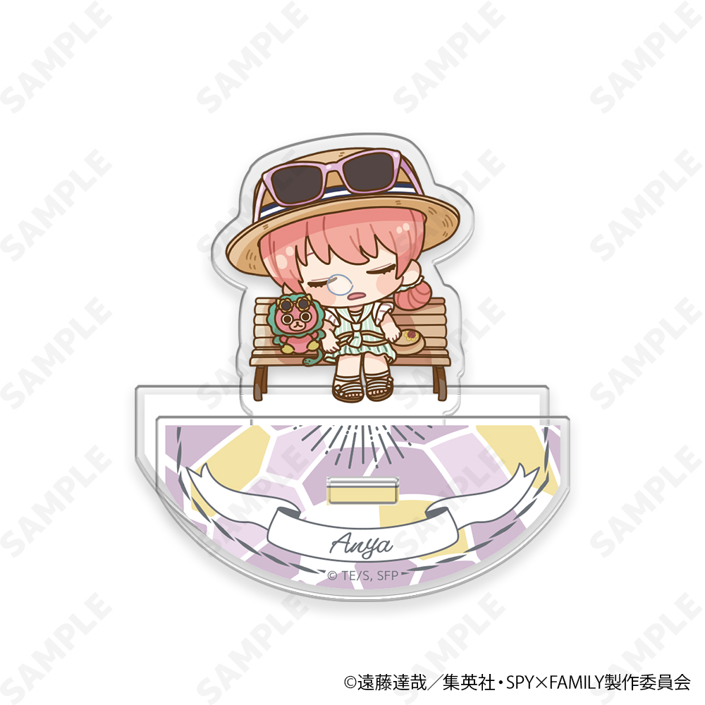 "SPY x FAMILY" Yuratsun Acrylic Stand Mini Character Ver. 4 On The Way Home (Summer Odekeke)