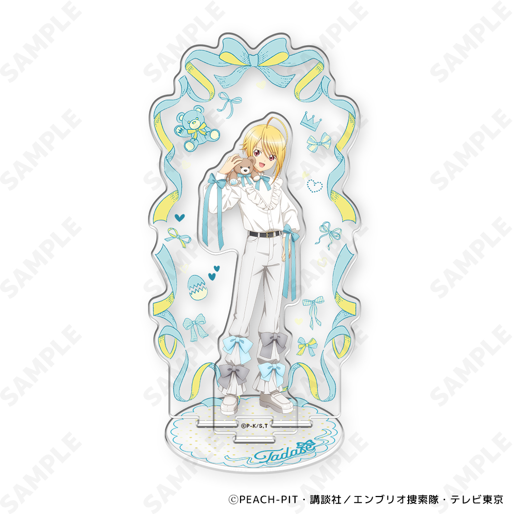 "Shugo Chara!" Acrylic Stand 2 Hotori Tadase (with my teddy)