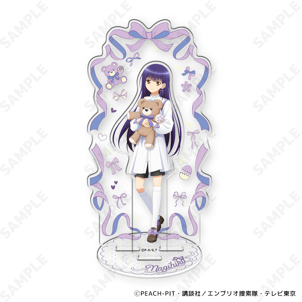 "Shugo Chara!" Acrylic Stand 3 Fujisaki Nagihiko (with my teddy)