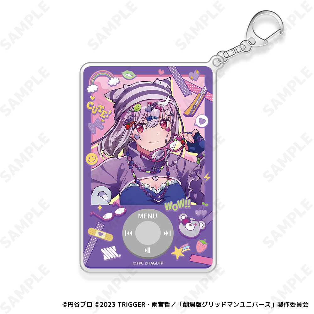 "GRIDMAN UNIVERSE" Big Acrylic Key Chain 2 Shinjo Akane (Decora)