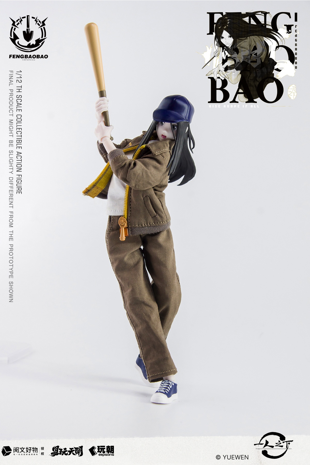 KEEPGOING STUDIO x TOYSEASY "THE OUTCAST" FENG BAOBAO WORK WEAR VER. 1/12 SCALE ACTION FIGURE