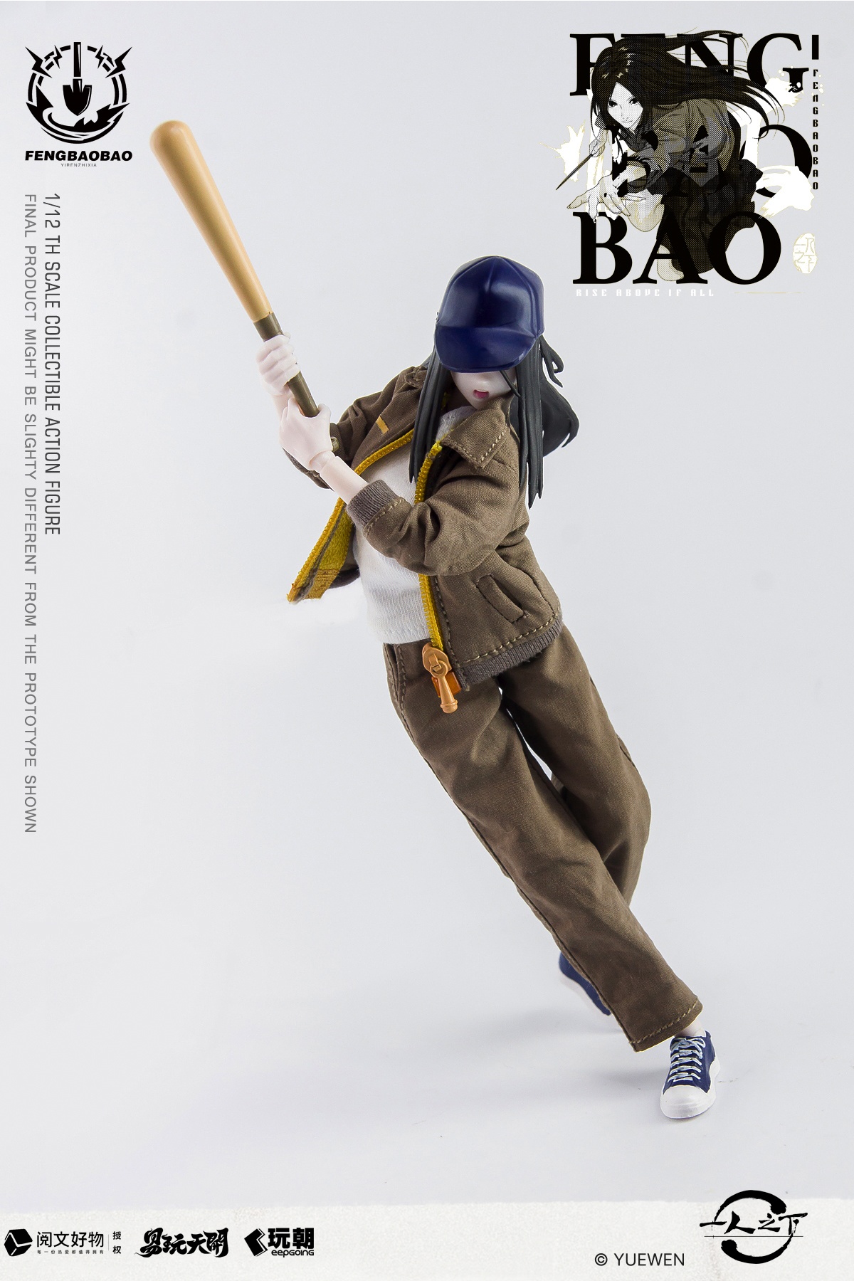 KEEPGOING STUDIO x TOYSEASY "THE OUTCAST" FENG BAOBAO WORK WEAR VER. 1/12 SCALE ACTION FIGURE