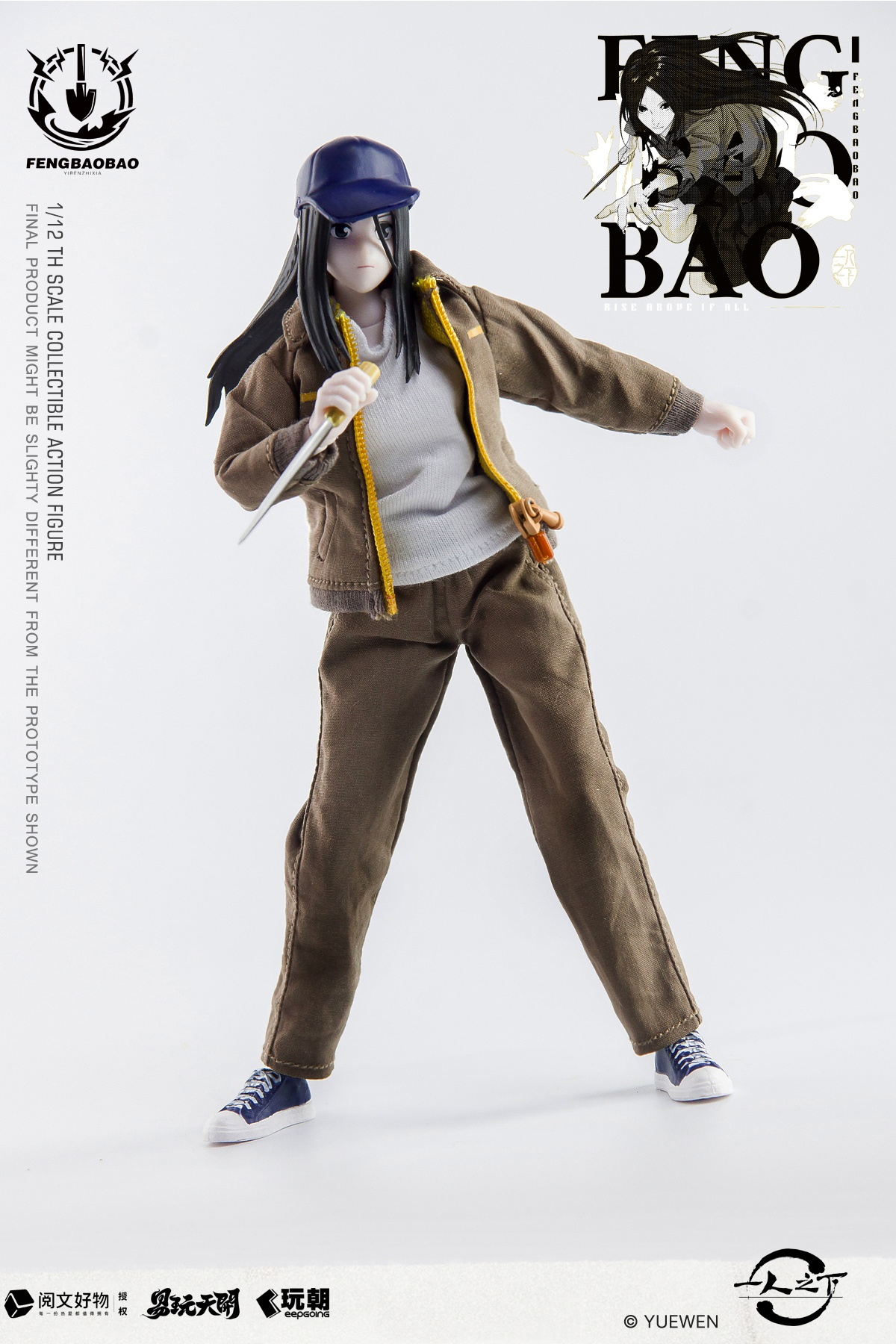 KEEPGOING STUDIO x TOYSEASY "THE OUTCAST" FENG BAOBAO WORK WEAR VER. 1/12 SCALE ACTION FIGURE