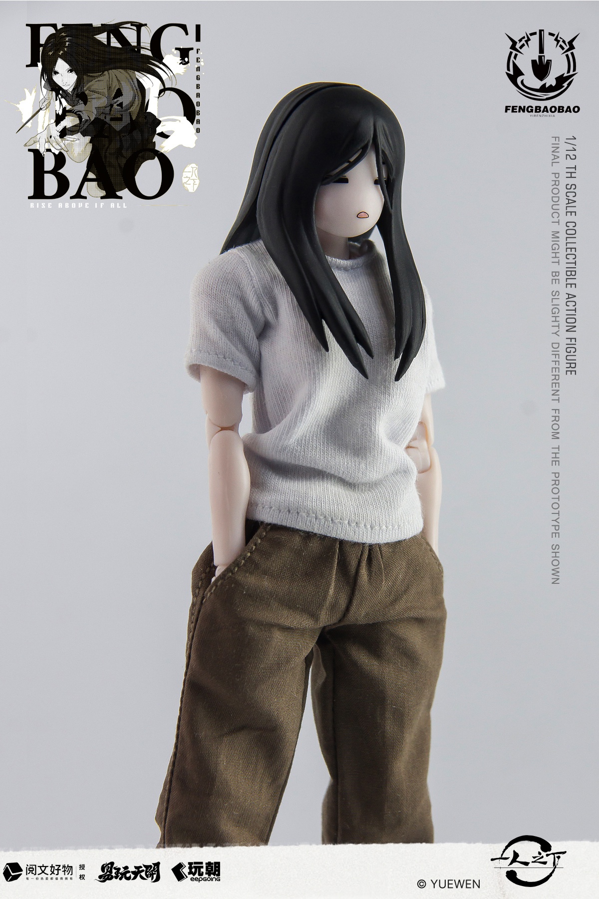 KEEPGOING STUDIO x TOYSEASY "THE OUTCAST" FENG BAOBAO WORK WEAR VER. 1/12 SCALE ACTION FIGURE