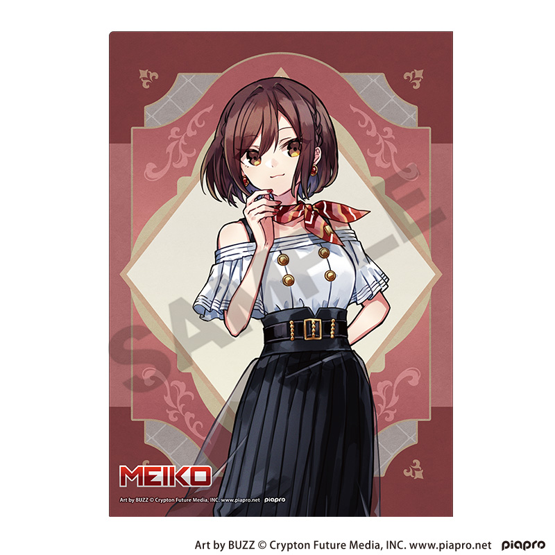 クリアファイル MEIKO プロジェクトセカイ カラフルステージ！ feat. 初音ミク クリア
