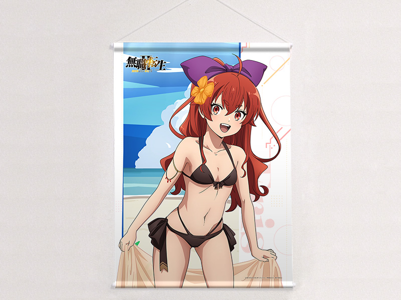 "Mushoku Tensei: Jobless Reincarnation Season 2" Original Illustration B2 Tapestry Eris / Swimwear W Suede