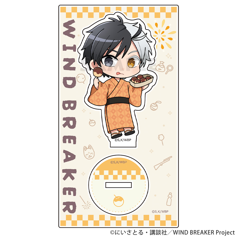 [Pre-order] "Wind Breaker" Acrylic Stand Sakura Haruka / Yukata