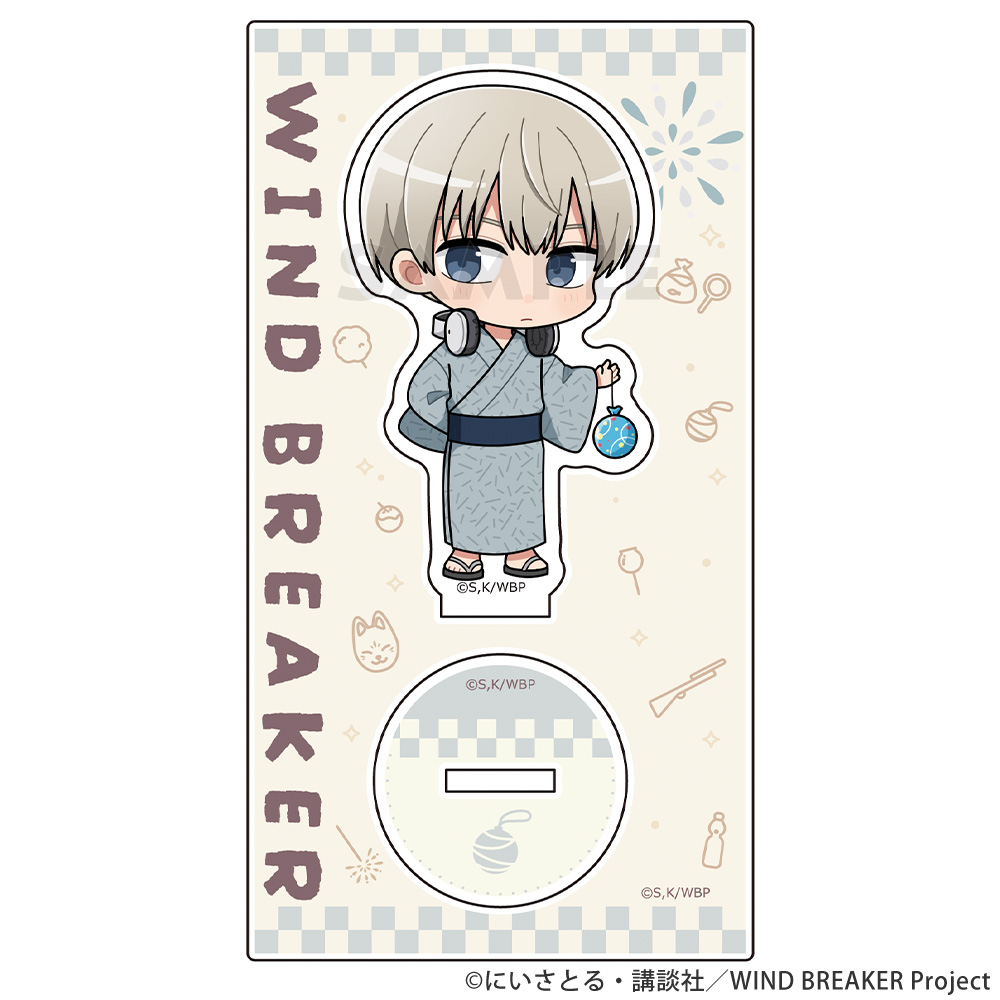 [Pre-order] "Wind Breaker" Acrylic Stand Kaji Ren / Yukata