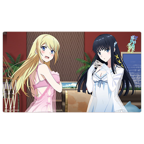 "The Irregular at Magic High School 3rd Season" Original Illustration Rubber Mat Shiba Miyuki & Angelina / Room Wear