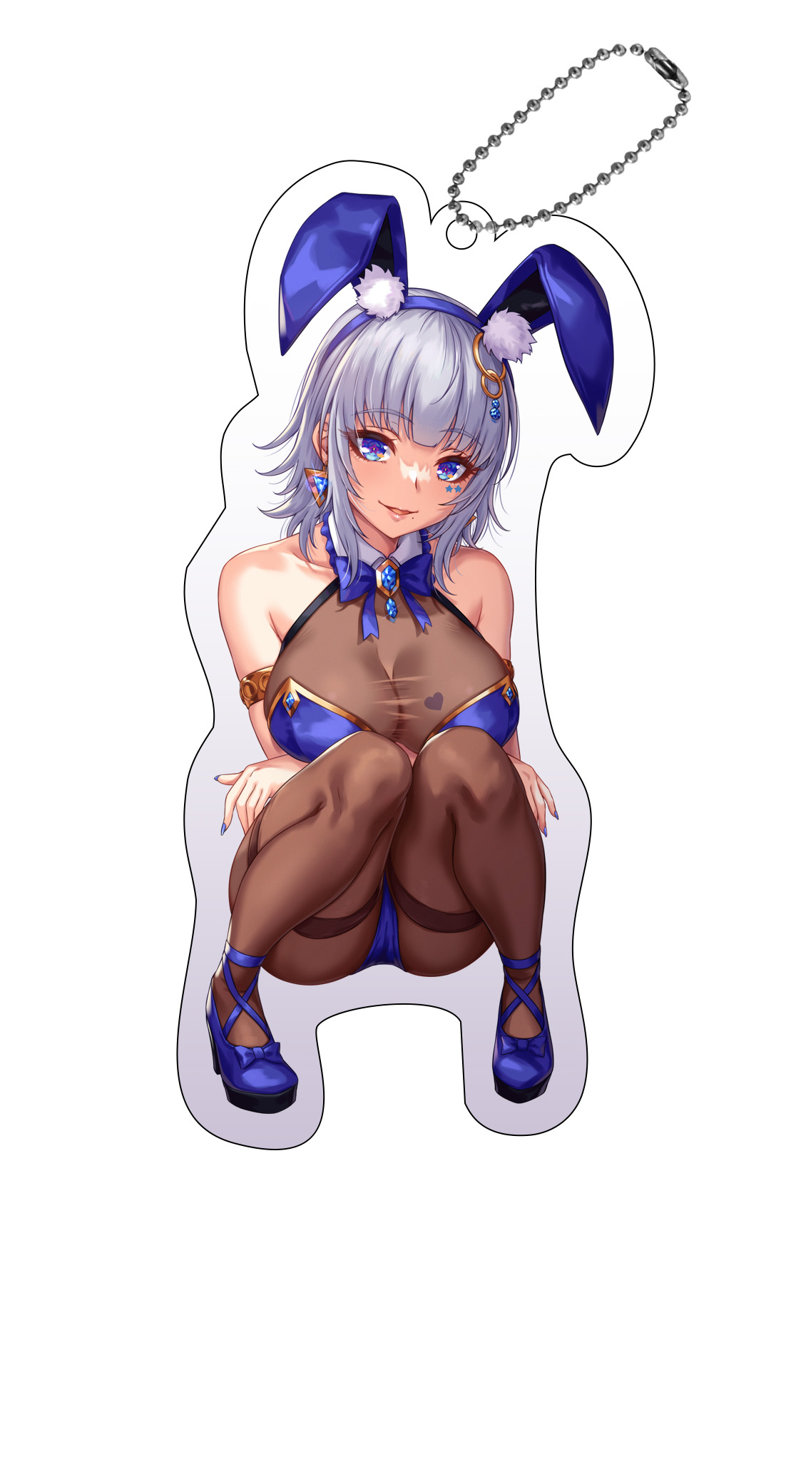 HOBBYOTAKU SAKIYAMAMA BUNNYS BUNNY MIO ACRYLIC KEYCHAIN