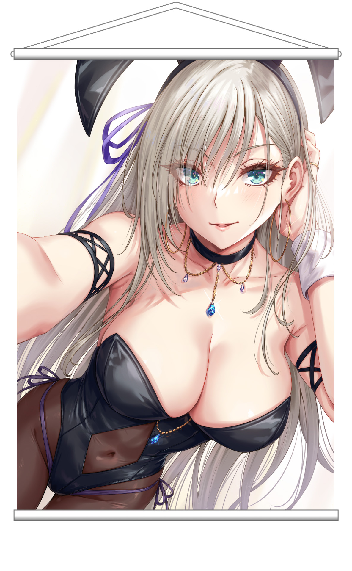 HOBBYOTAKU SAKIYAMAMA BUNNYS SILVER-HAIRED BUNNY B3 TAPESTRY