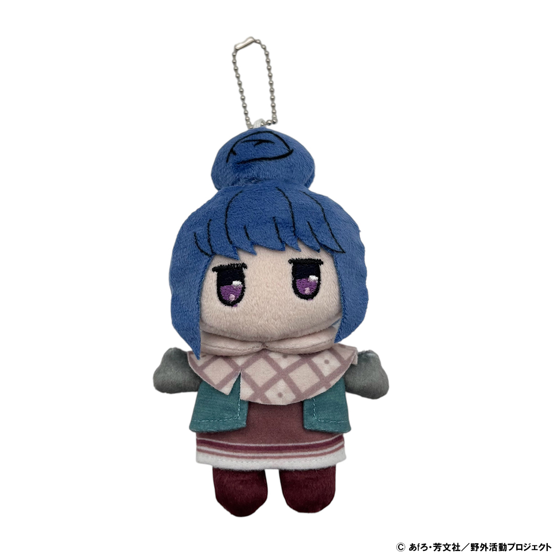 "Yurucamp Season 3" Kigurumi Rin-chan Ball Chain Mascot