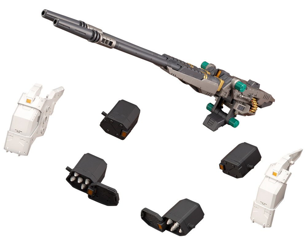 [Pre-order] "Zoids" HMM ZOIDS Customize Parts Dual Sniper Rifle & AZ Five Launch Missile System Set