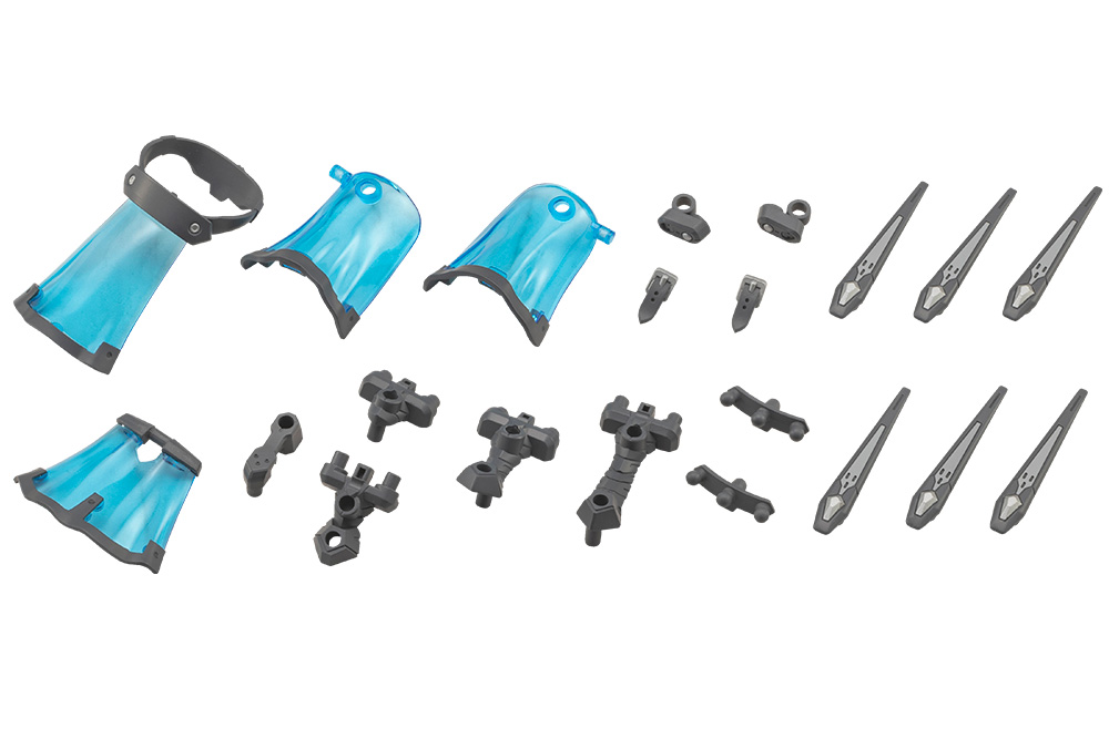 M.S.G Modeling Support Goods Mecha Supply 28 Mission Cloak Gray Ver.