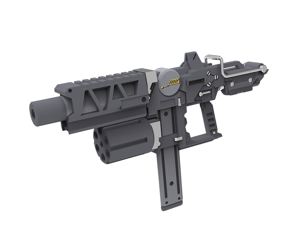 M.S.G Modeling Support Goods Weapon Unit 49 Stride SMG