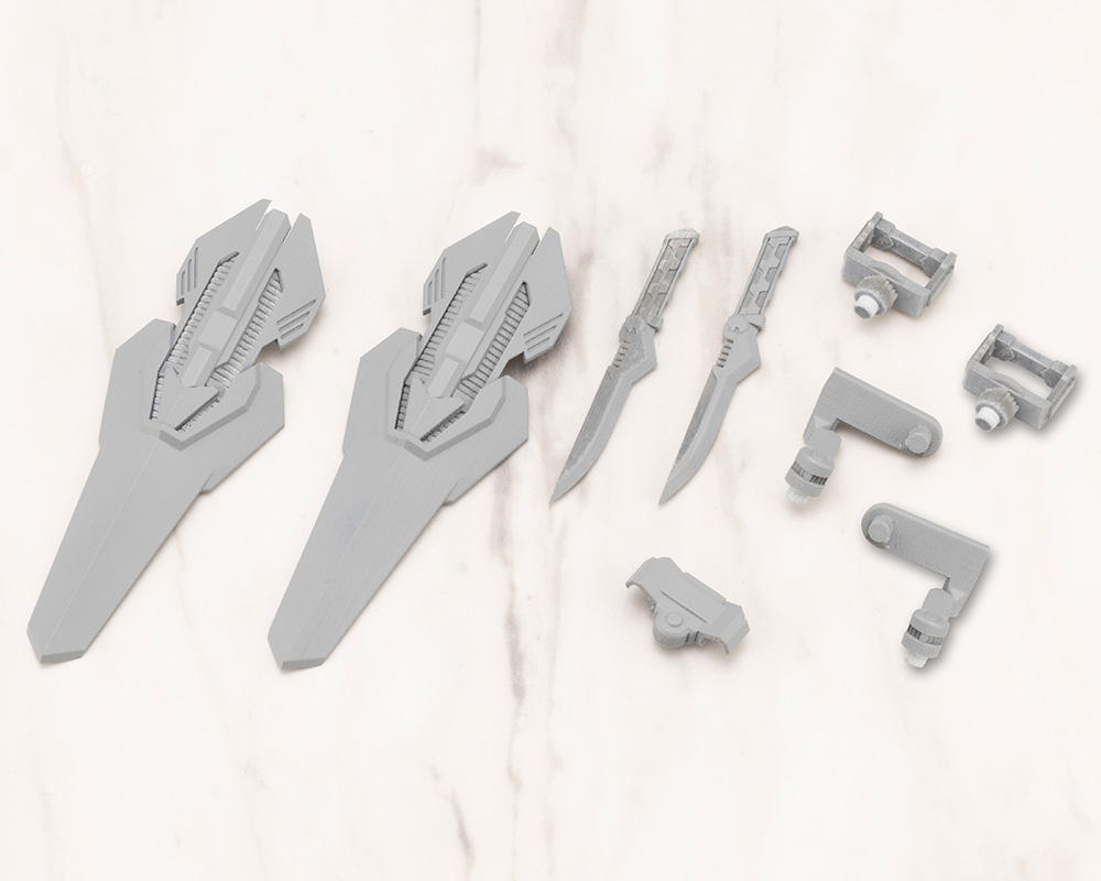 M.S.G Modeling Support Goods Weapon Unit 55 Composite Plate Unit 01 Gray Ver.