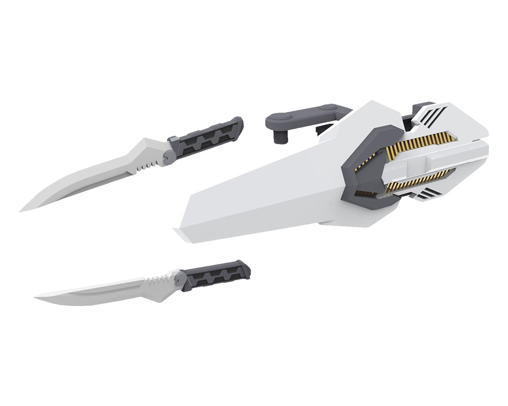 M.S.G Modeling Support Goods Weapon Unit 50 Composite Plate Unit 01