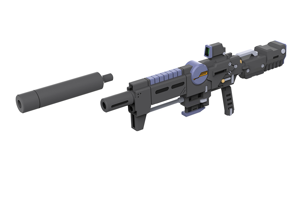 M.S.G Modeling Support Goods Weapon Unit 52 Stride Rifle Zero