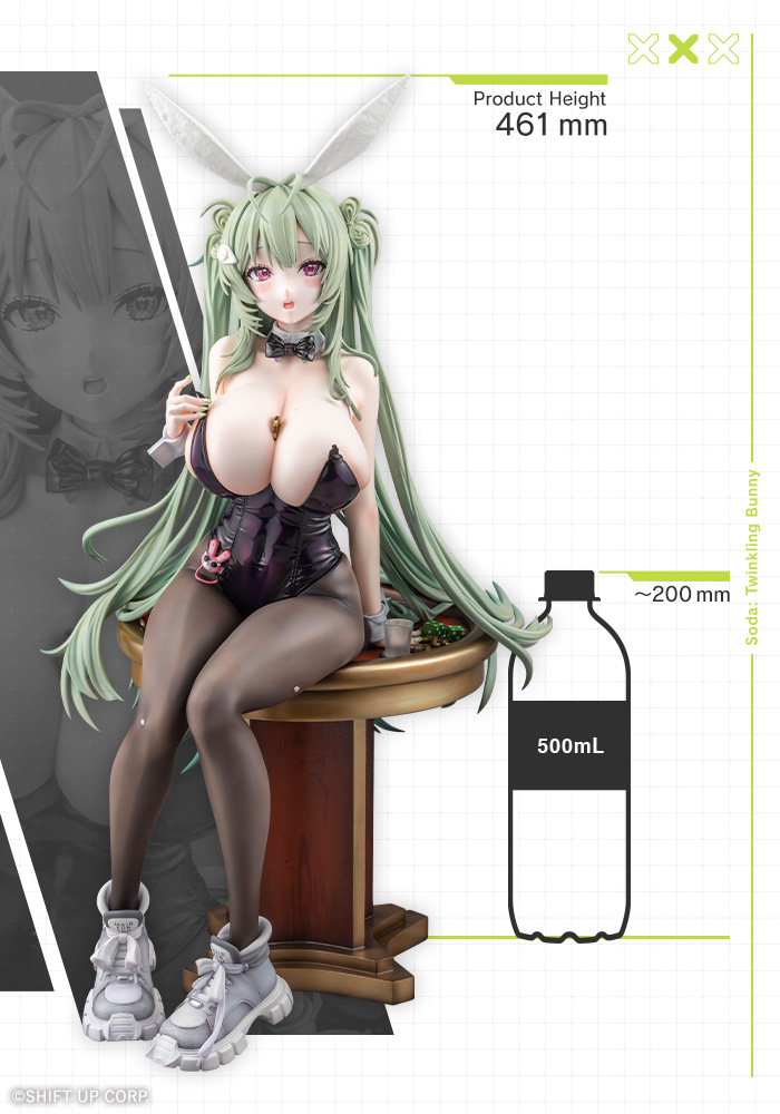 "Goddess of Victory: Nikke" Soda: Twinkling Bunny