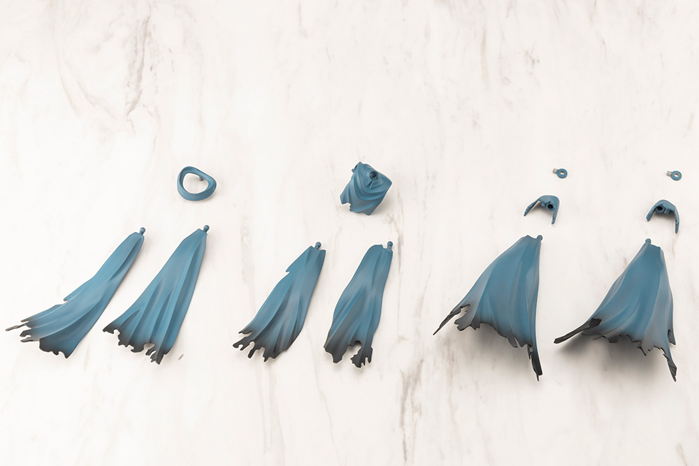 M.S.G Modeling Support Goods Dress-up Parts Crash & Side Cloak Blue Ver.