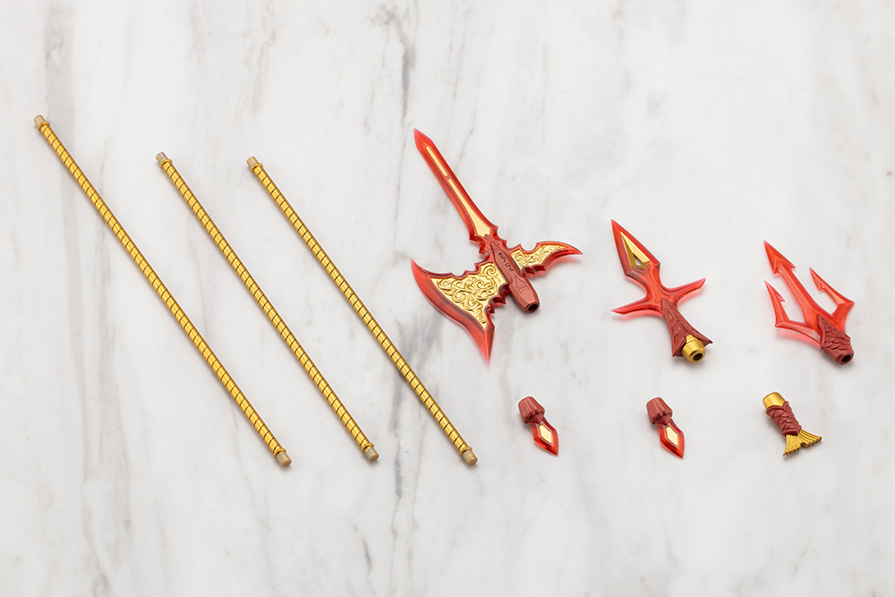 M.S.G Modeling Support Goods Virtuous Style 11 Pole Weapon Set Flamerite Ver.