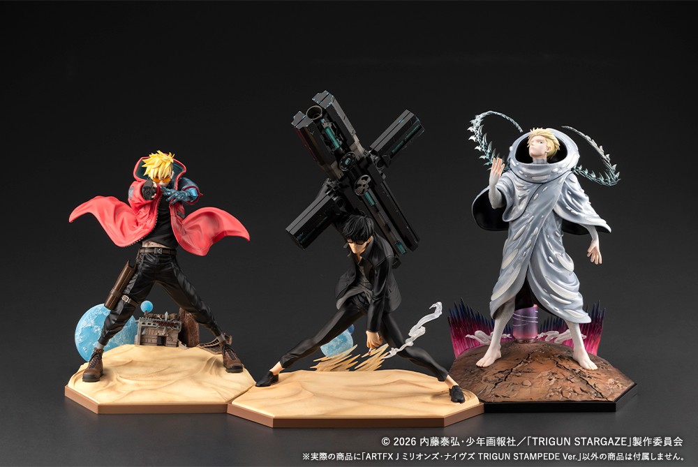 "Trigun Stargaze" ARTFX J Millions Knives Trigun Stampede Ver.