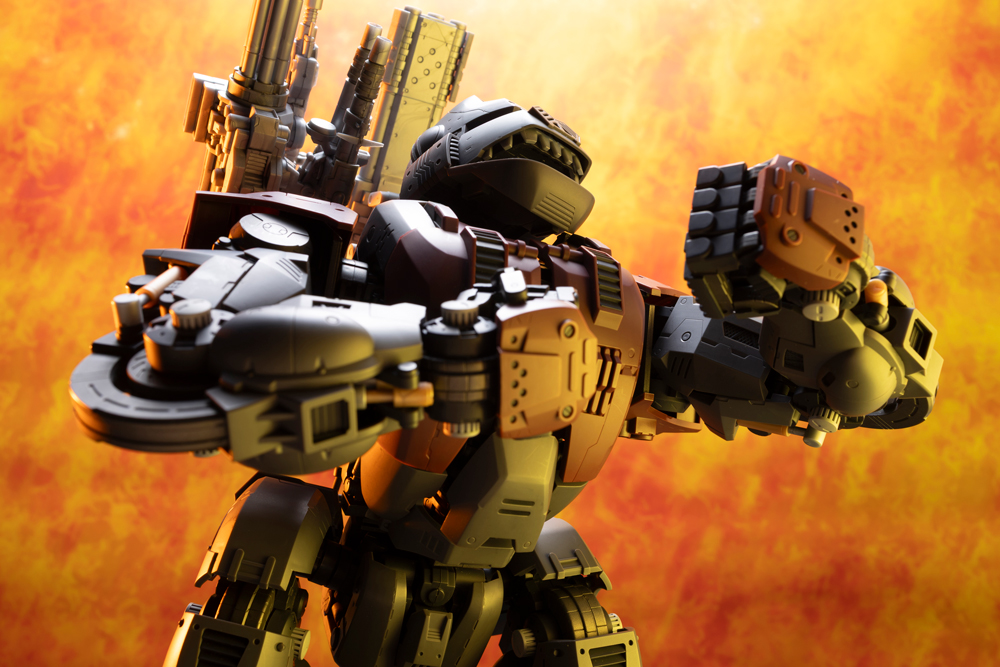 "Zoids" HMM IRON KONG Schwarz Special 1999 -Recolor-