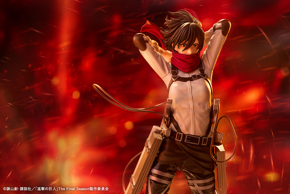"Attack on Titan The Final Season" OSHI WORKS Mikasa Ackerman The Final Season Ver.