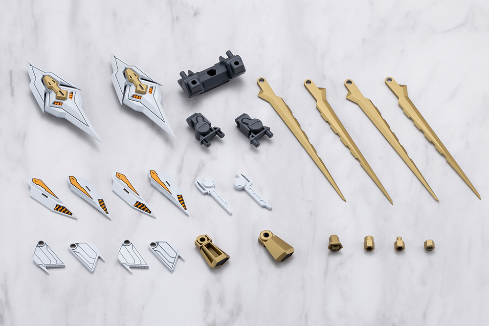 M.S.G Modeling Support Goods Heavy Weapon Unit 68 Slash Binder White Ver.