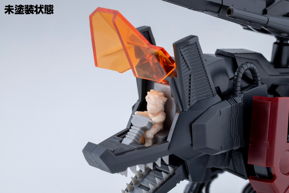 "Zoids" D-Style Command Wolf Irvine (Clear Parts Append)