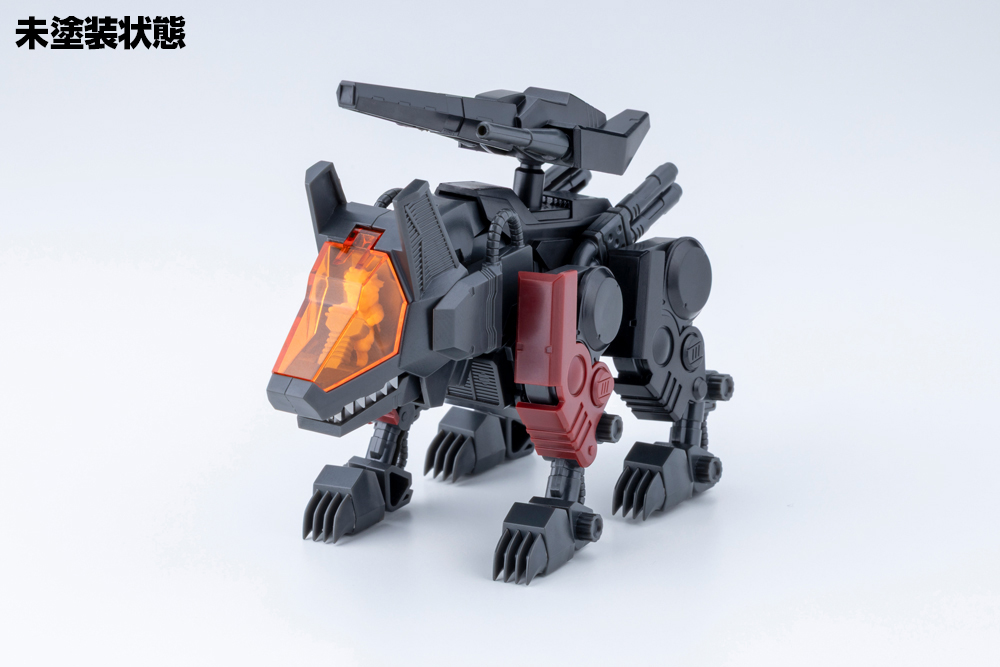 "Zoids" D-Style Command Wolf Irvine (Clear Parts Append)