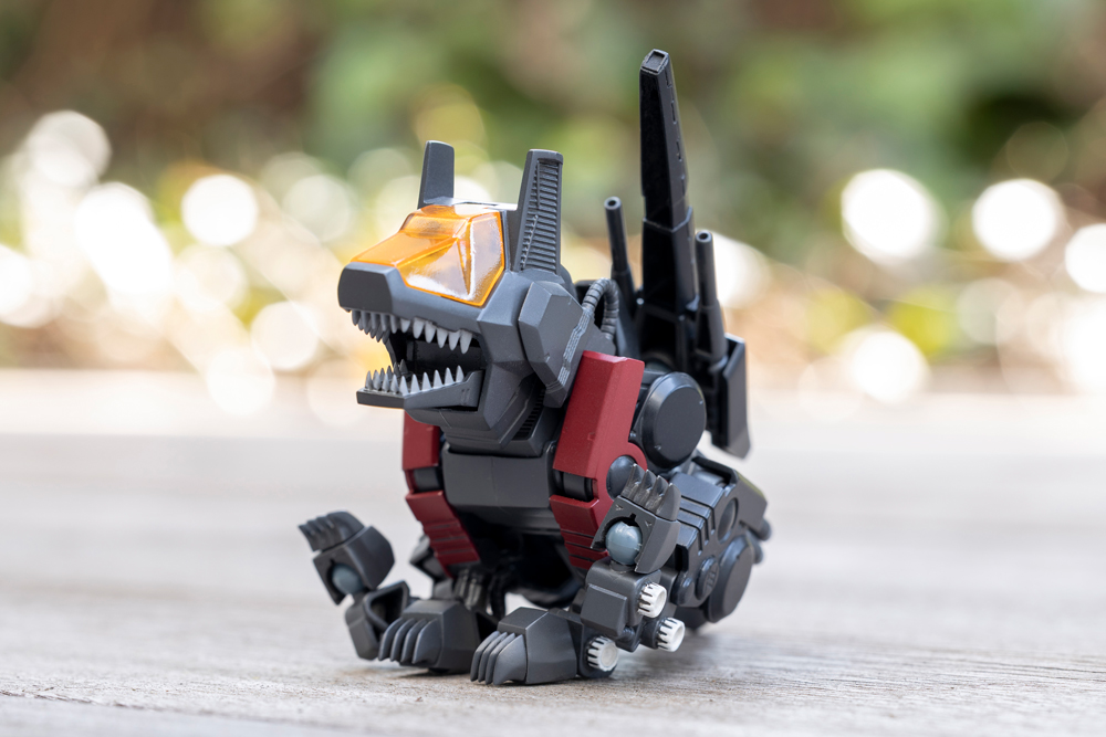 "Zoids" D-Style Command Wolf Irvine (Clear Parts Append)