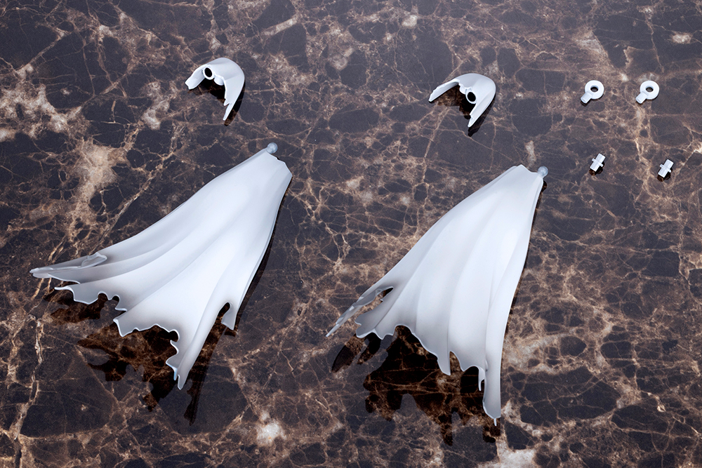 M.S.G Modeling Support Goods Dress-up Parts Side Cloak White Ver.