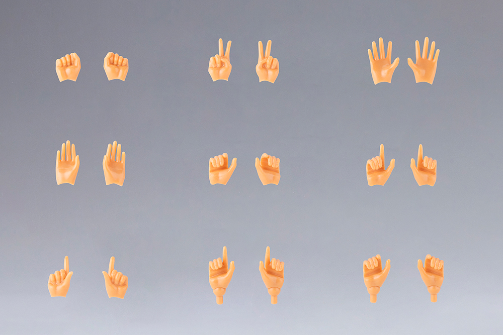 Megami Device M.S.G 09 Hand Set Skin Color E