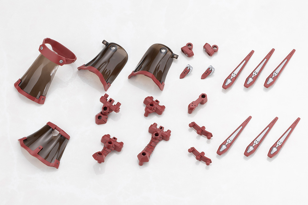 M.S.G Modeling Support Goods Mecha Supply 36 Mission Cloak Deep Red Ver.