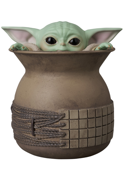 UDF "Star Wars: The Mandalorian" Grogu (TM) Series 3 Hiding in a Pot