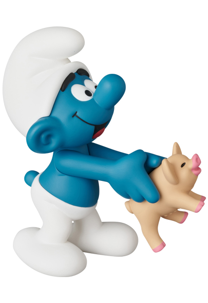 UDF "The Smurfs" Series 3 SMURF With PIG