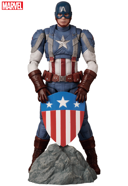 [Pre-order] MAFEX "Captain America: The Winter Soldier" Captain America (Classic Suit)