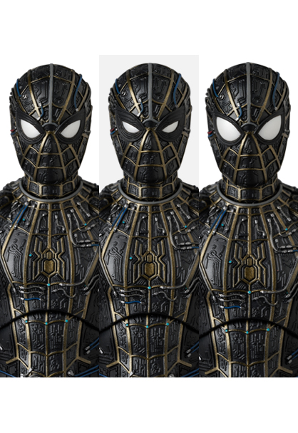 MAFEX "Spider-Man: No Way Home" Spider-man Black & Gold Suit