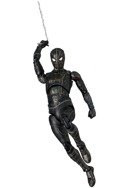 MAFEX "Spider-Man: No Way Home" Spider-man Black & Gold Suit