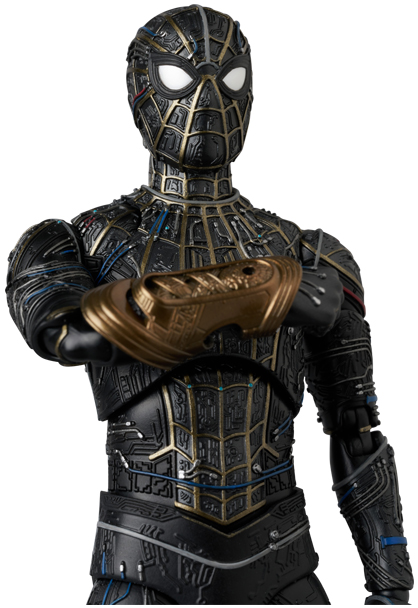 MAFEX "Spider-Man: No Way Home" Spider-man Black & Gold Suit