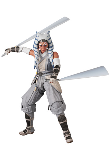 MAFEX "Star Wars: Ahsoka" Ahsoka Tano White Costume Ver.